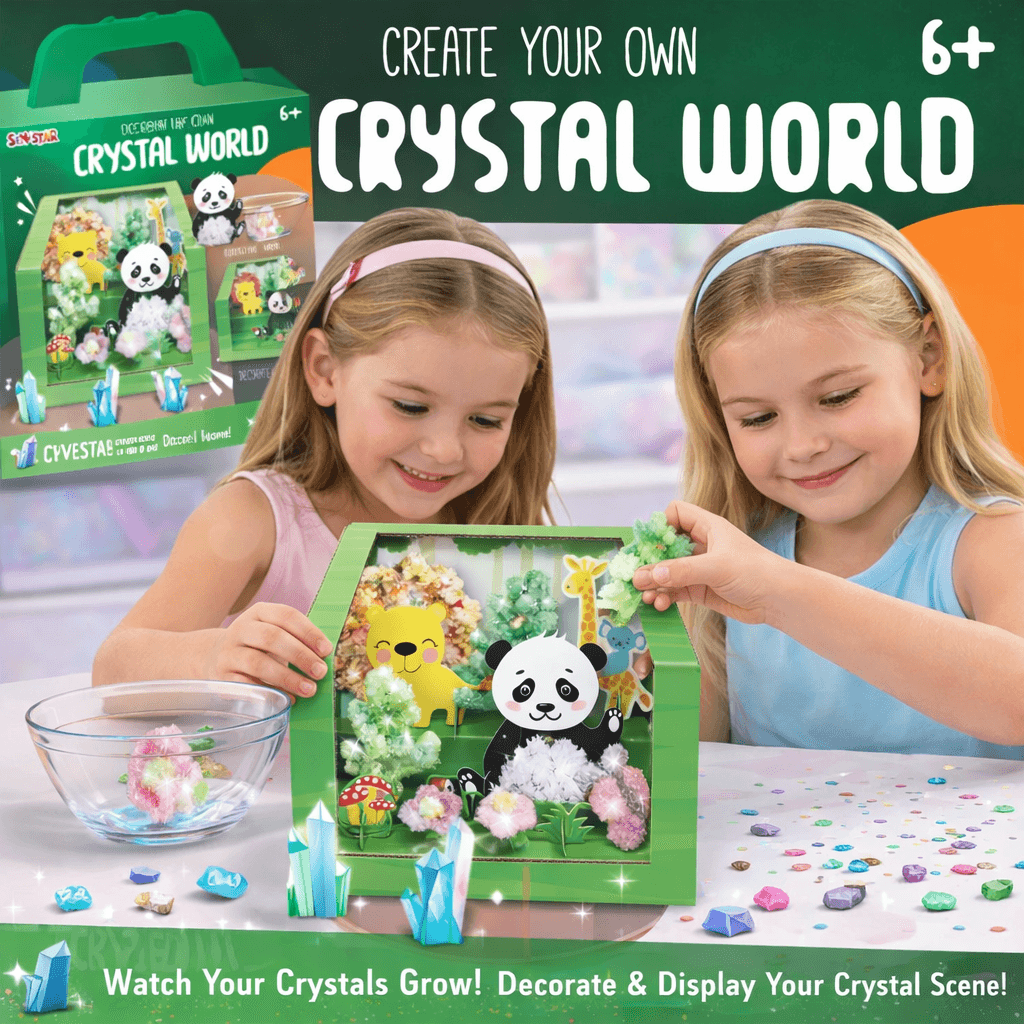 Sew Star Crystal World Growing Kit for kids in Kuwait